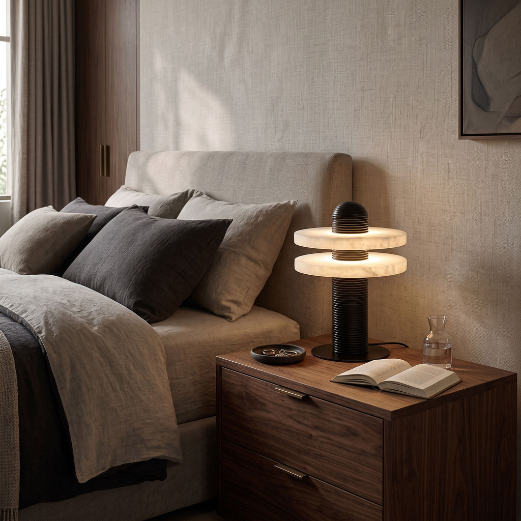 Alabaster Comet Table Lamp – product view 57