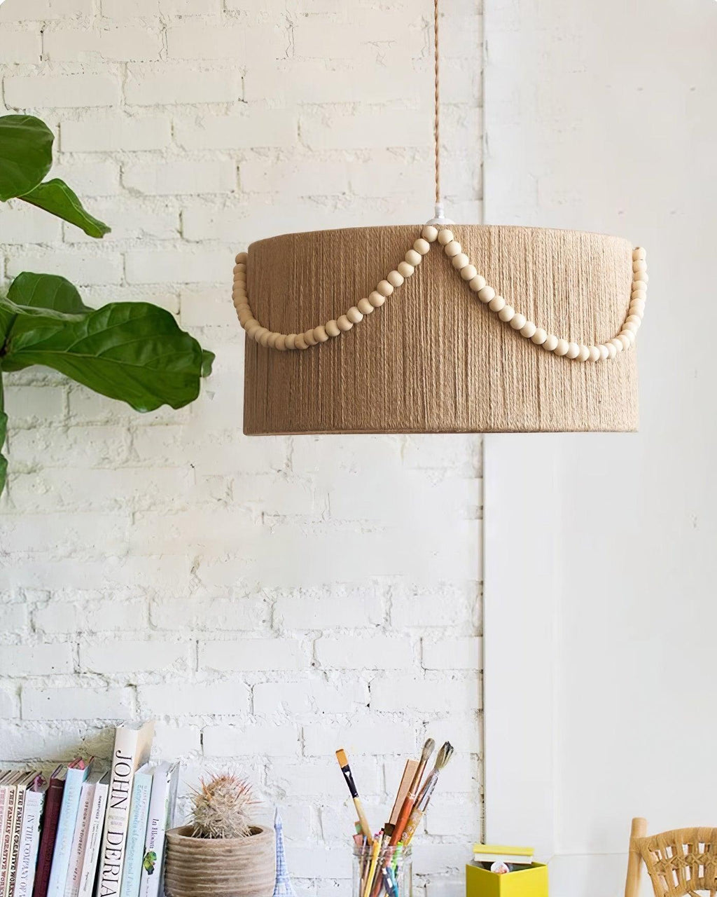 Vintage Liviza Metal Pendant Lamp — product view 9