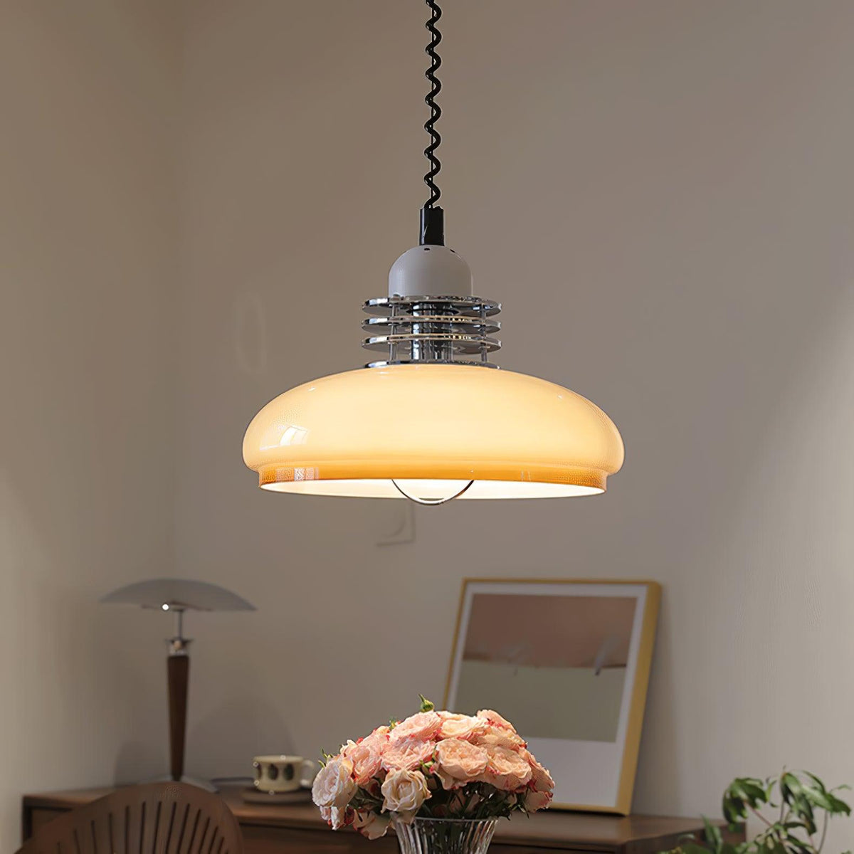 Opale Murano Glass Pendant Lamp — product view 8