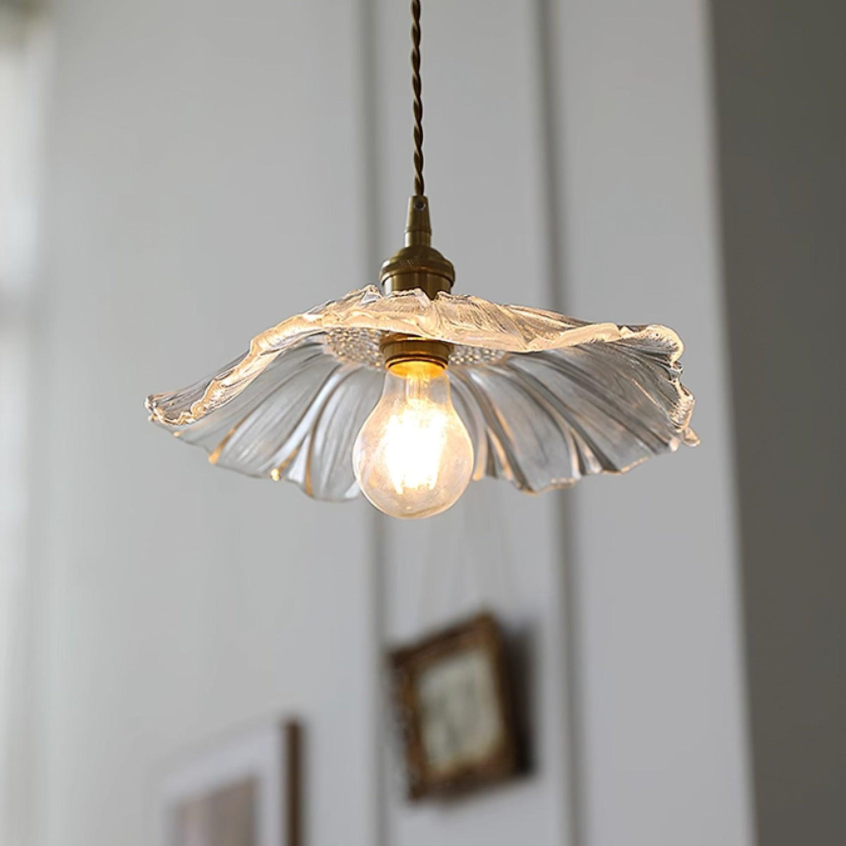 Flower Glass Pendant Lamp — product view 5