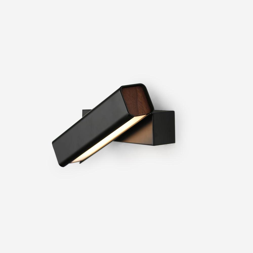 Nordic Art Bedroom Wood Wall Lamp — product view 1