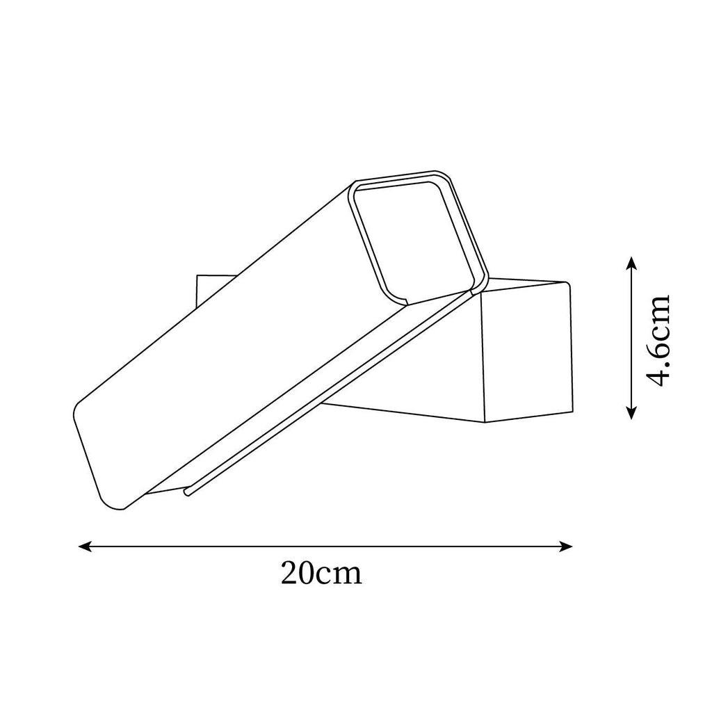 Nordic Art Bedroom Wood Wall Lamp — product view 5