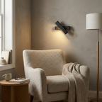 Nordic Art Bedroom Wood Wall Lamp — product view 10