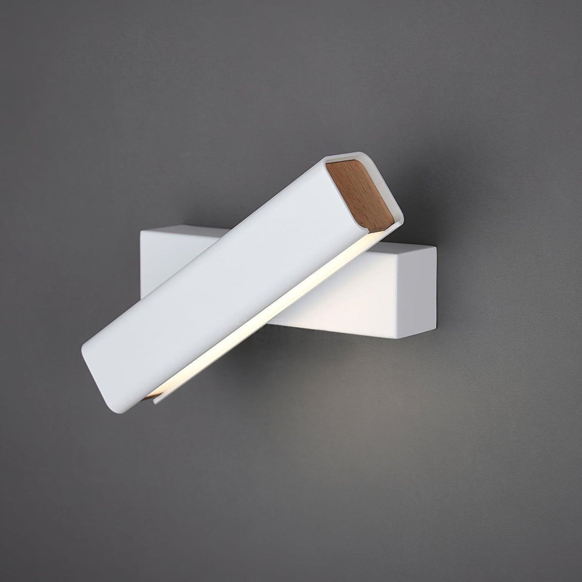 Nordic Art Bedroom Wood Wall Lamp — product view 18