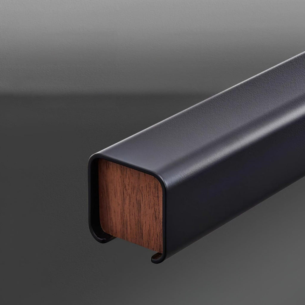 Nordic Art Bedroom Wood Wall Lamp — product view 25