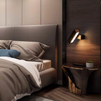 Nordic Art Bedroom Wood Wall Lamp — product view 29