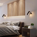 Nordic Art Bedroom Wood Wall Lamp — product view 31