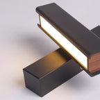 Nordic Art Bedroom Wood Wall Lamp — product view 33