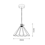 Maki Glass Pendant Lamp — product view 5