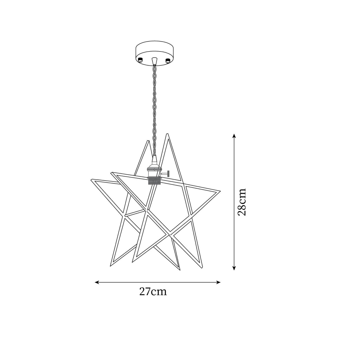 Maki Glass Pendant Lamp — product view 6