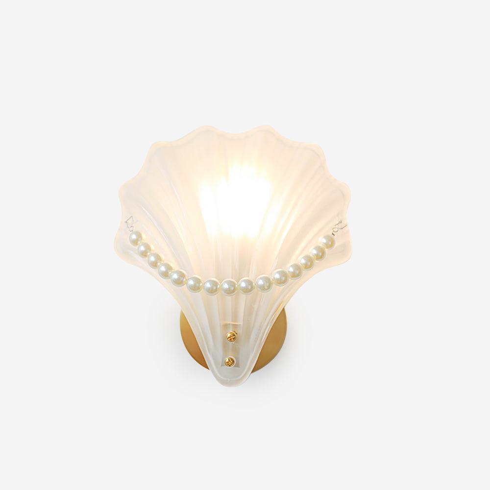 Pearl Shell Glass Wall Lamp — product view 1