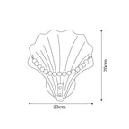 Pearl Shell Glass Wall Lamp — product view 5