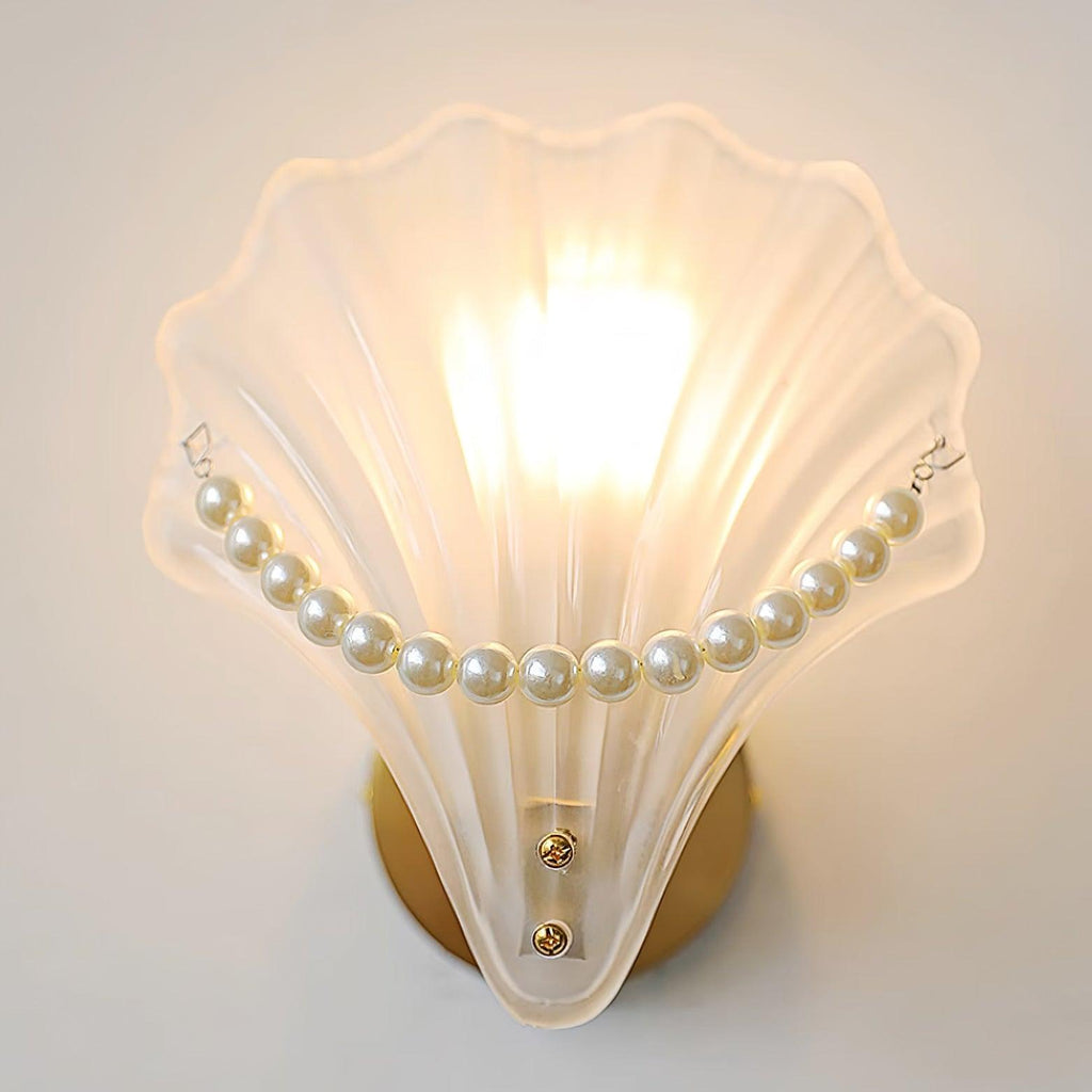 Pearl Shell Glass Wall Lamp — product view 13