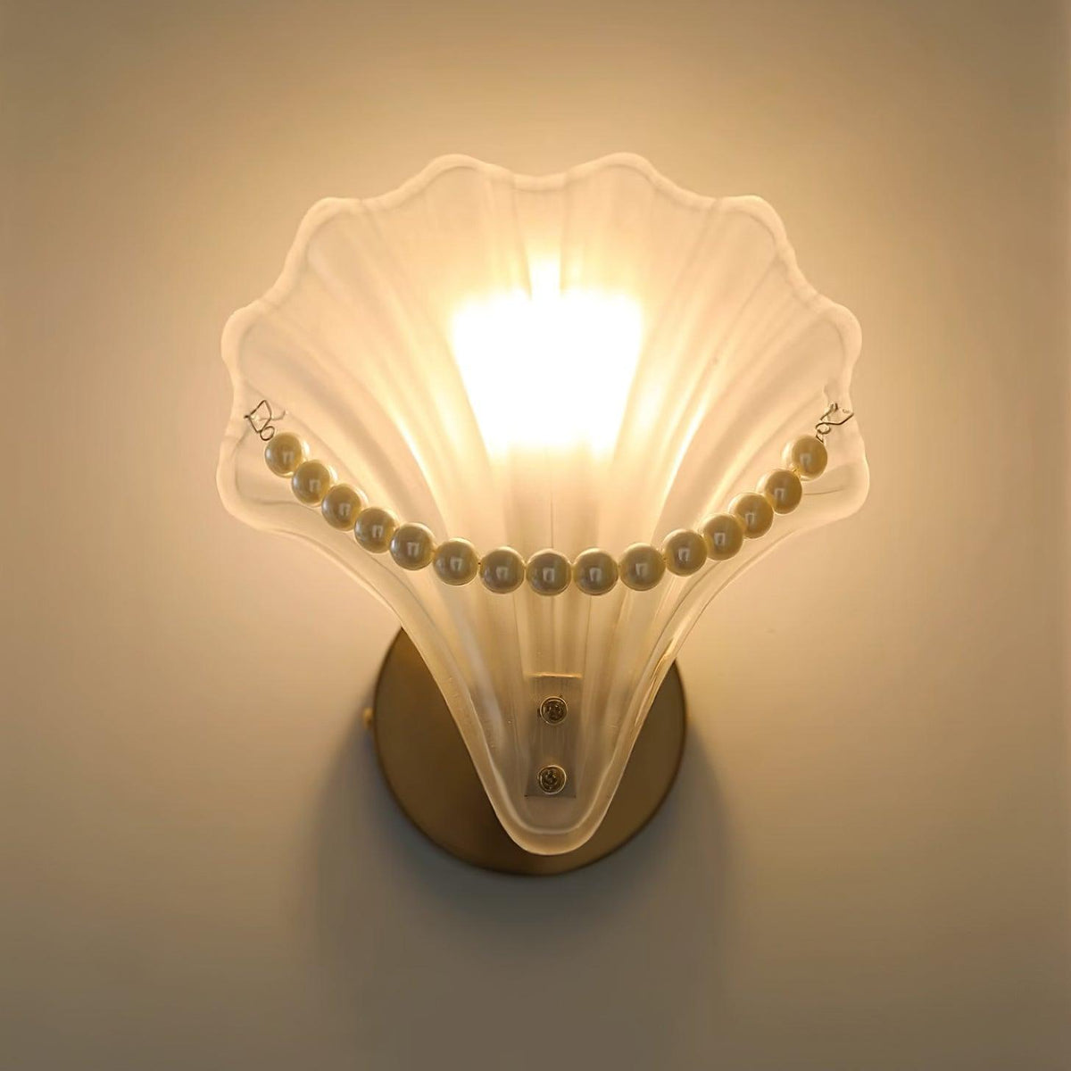 Pearl Shell Glass Wall Lamp — product view 17
