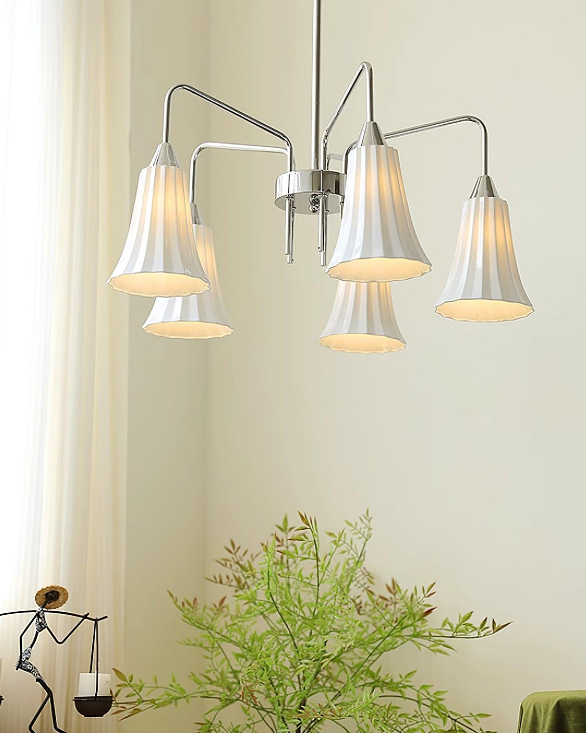 Lenore Hans Metal Chandelier — product view 16