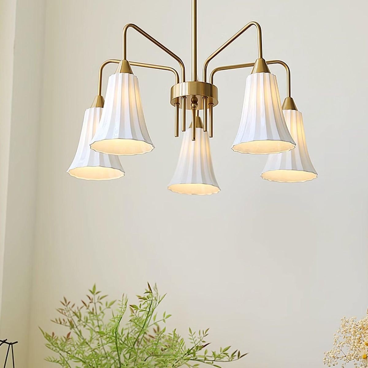 Lenore Hans Metal Chandelier — product view 18