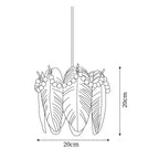 Corvella Glass Pendant Lamp — product view 6