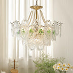 Varvara Glass Chandelier — product view 2