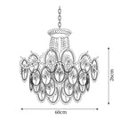 Varvara Glass Chandelier — product view 5