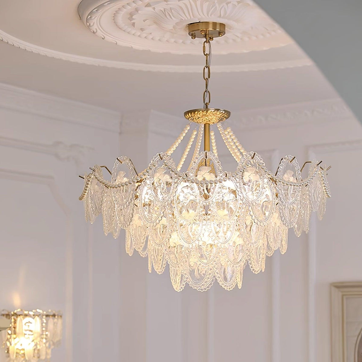 Varvara Glass Chandelier — product view 7