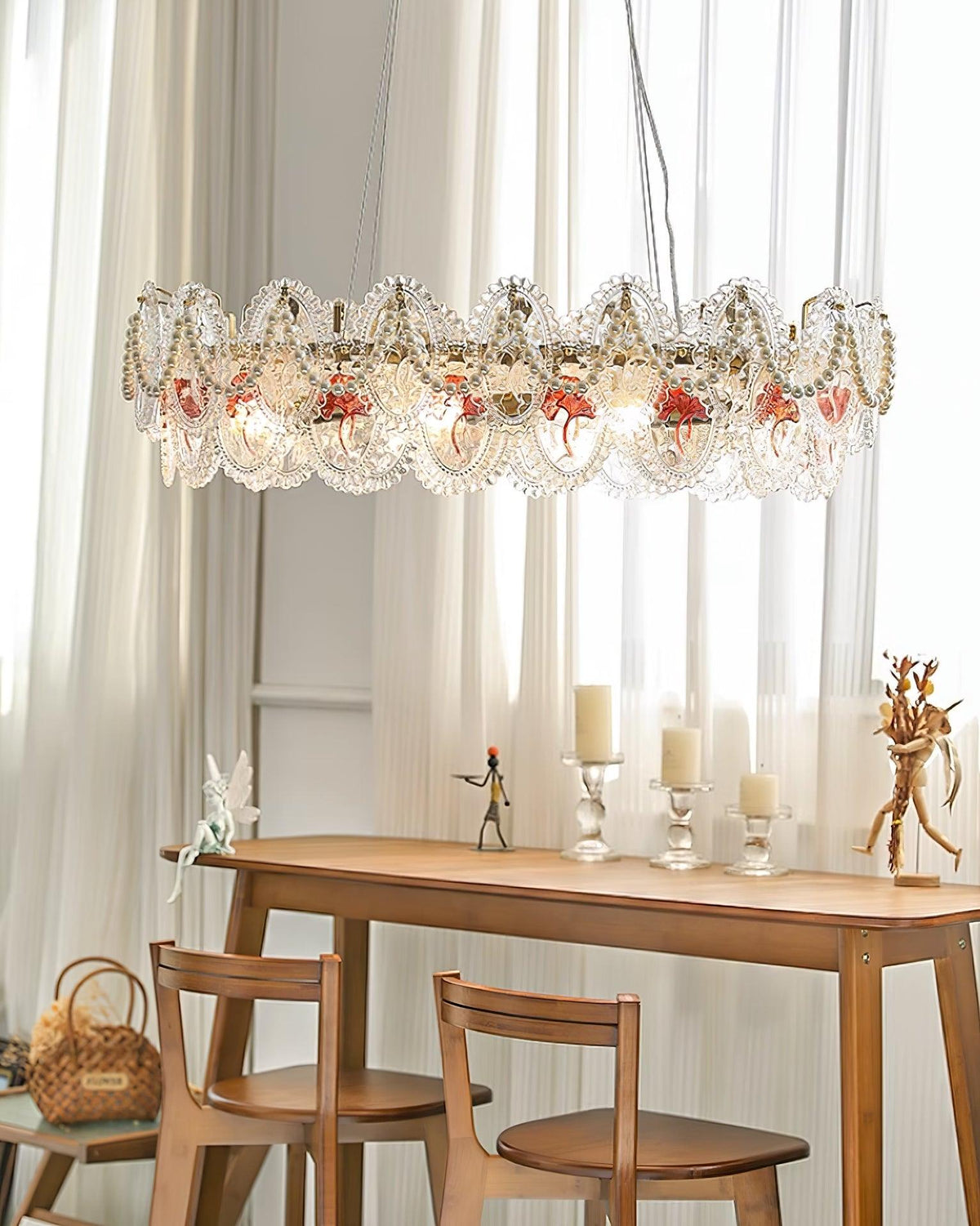 Varvara Glass Chandelier — product view 8