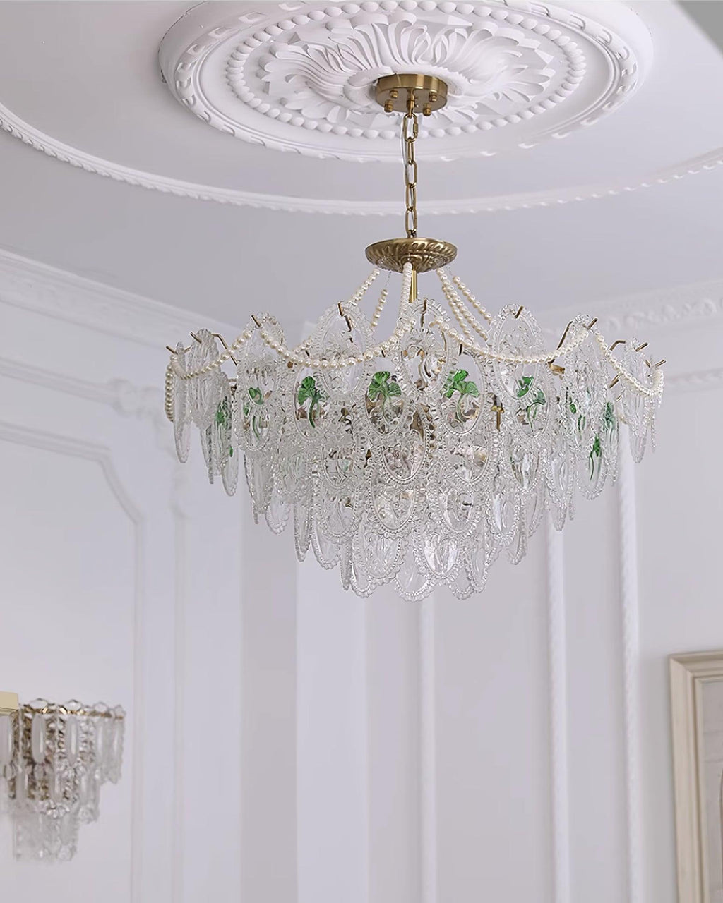 Varvara Glass Chandelier — product view 10