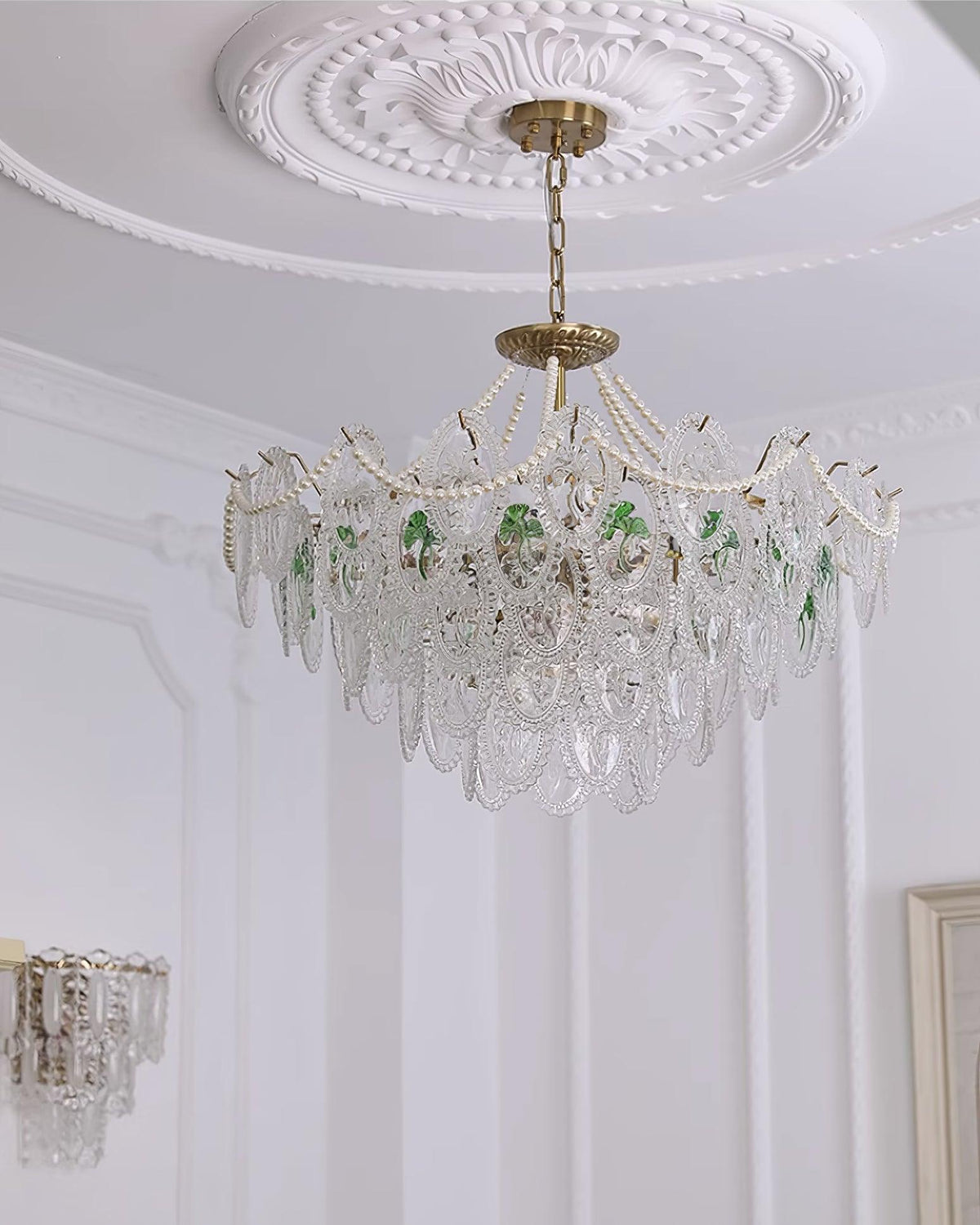 Varvara Glass Chandelier — product view 10