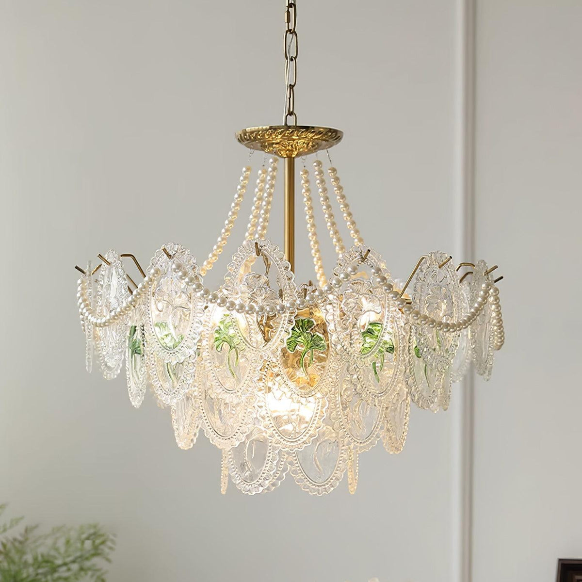 Varvara Glass Chandelier — product view 14