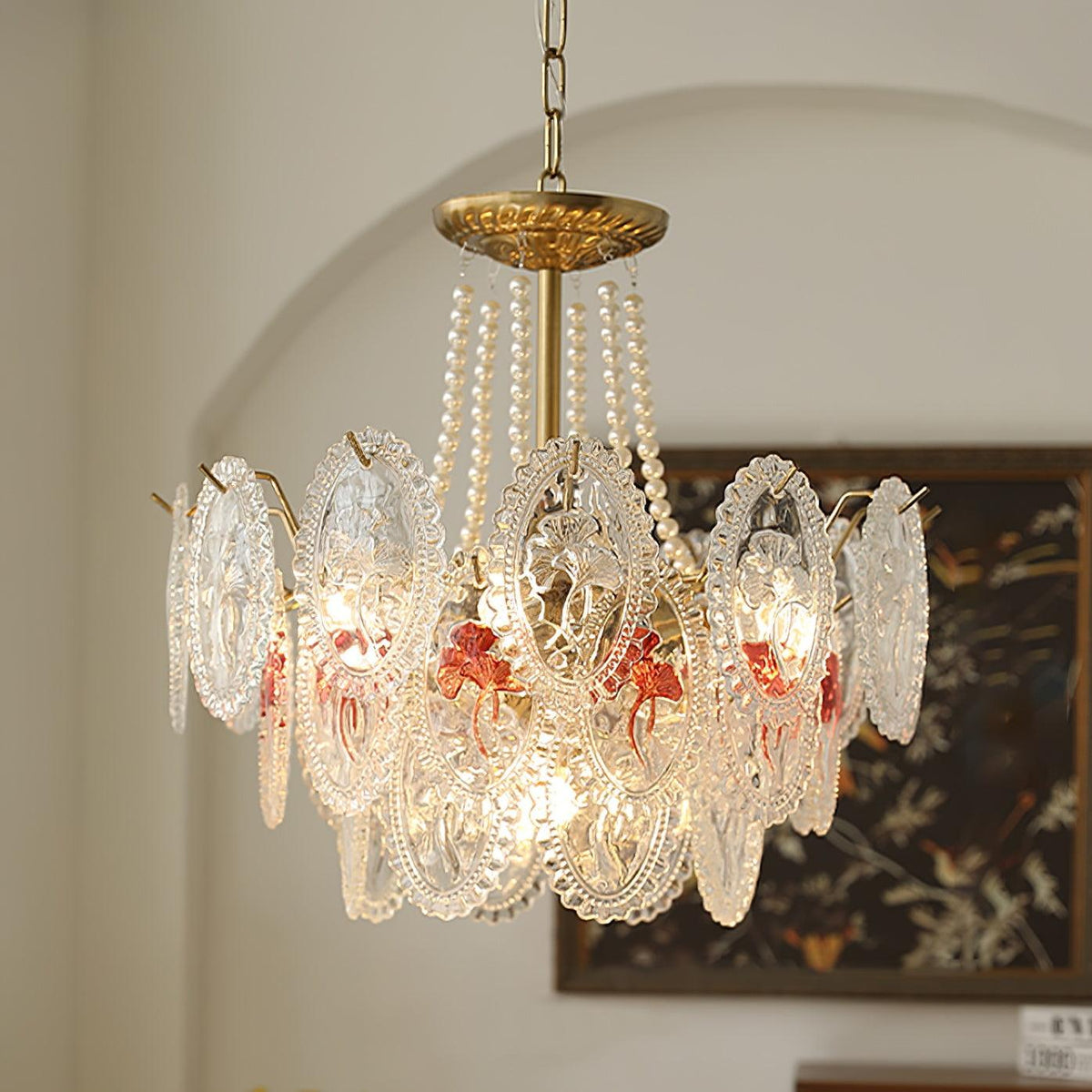 Varvara Glass Chandelier — product view 20