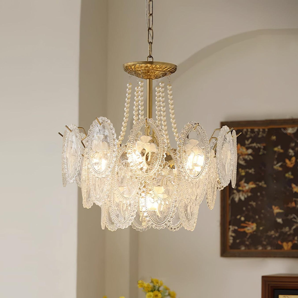 Varvara Glass Chandelier — product view 25