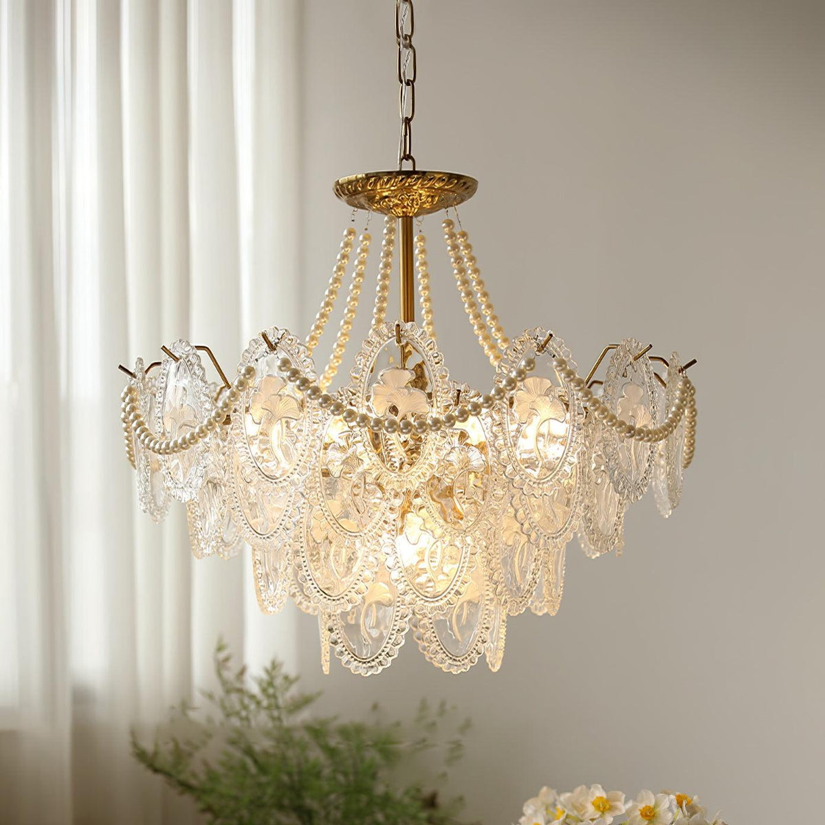 Varvara Glass Chandelier — product view 28