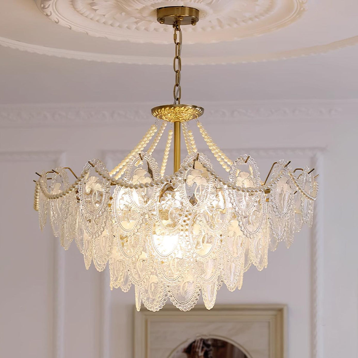Varvara Glass Chandelier — product view 30