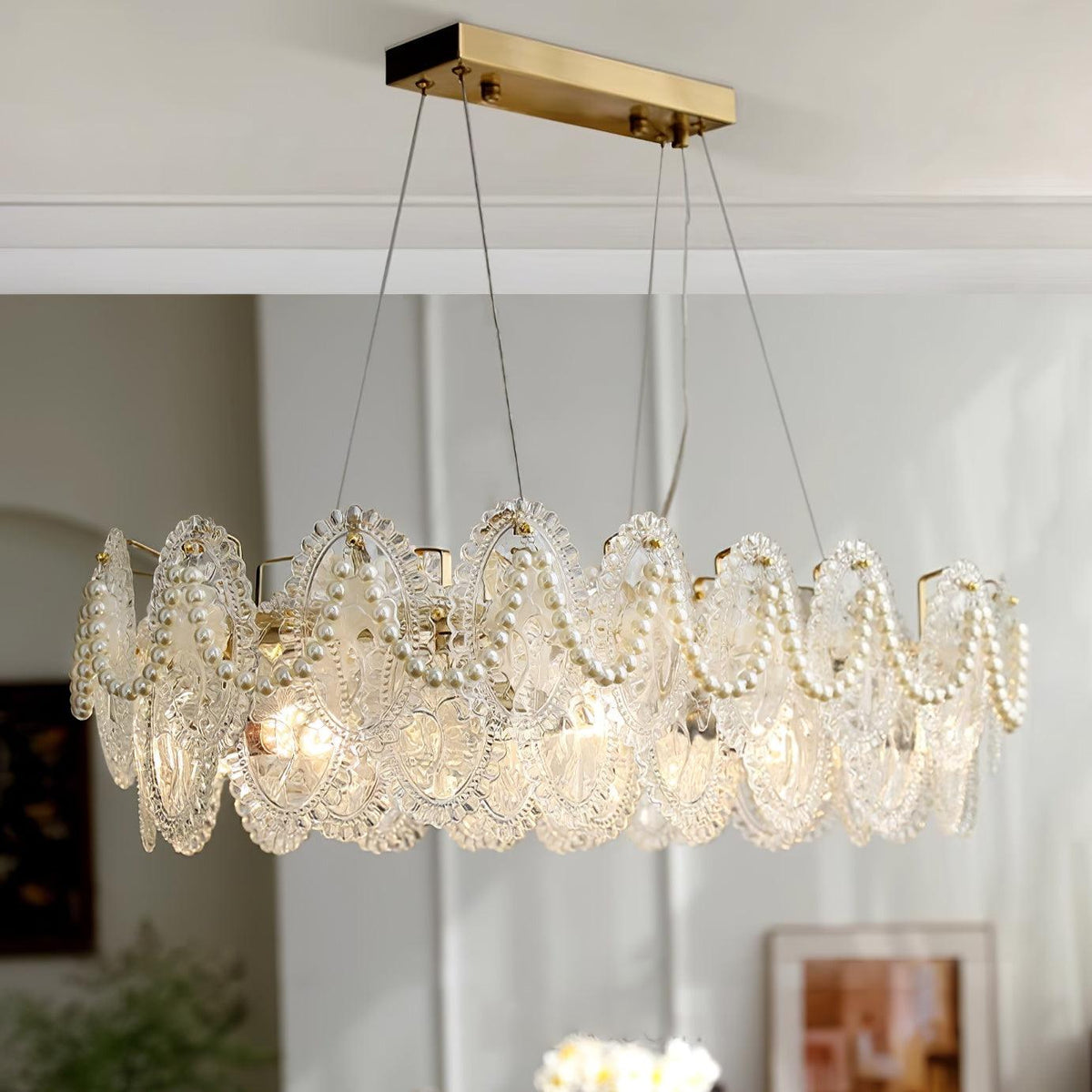 Varvara Glass Chandelier — product view 31