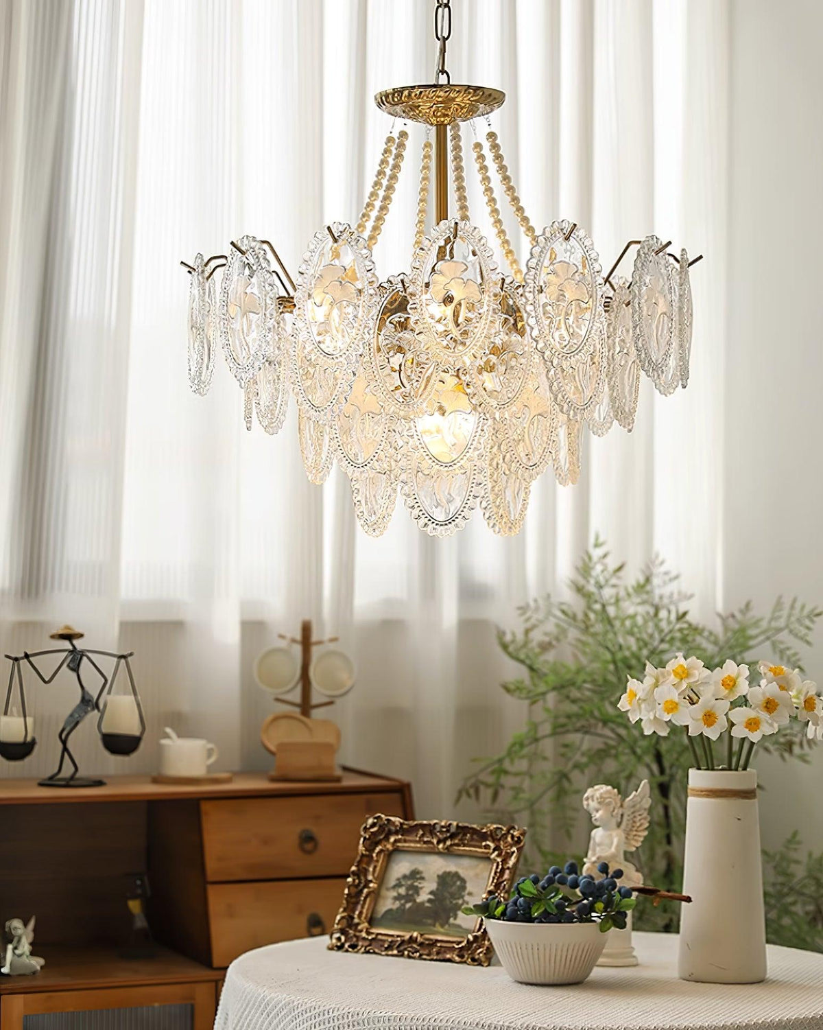 Varvara Glass Chandelier — product view 39