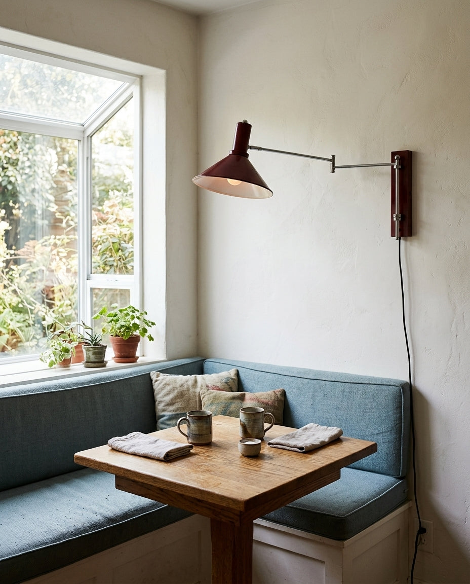 Peak Plug In Metal Wall Lamp — product view 9