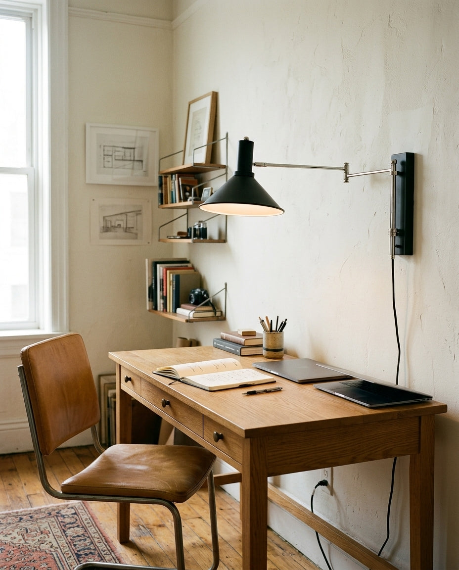 Peak Plug In Metal Wall Lamp — product view 14