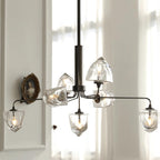 Zevin Glass Chandelier — product view 3