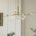 Zevin Glass Chandelier — product view 9