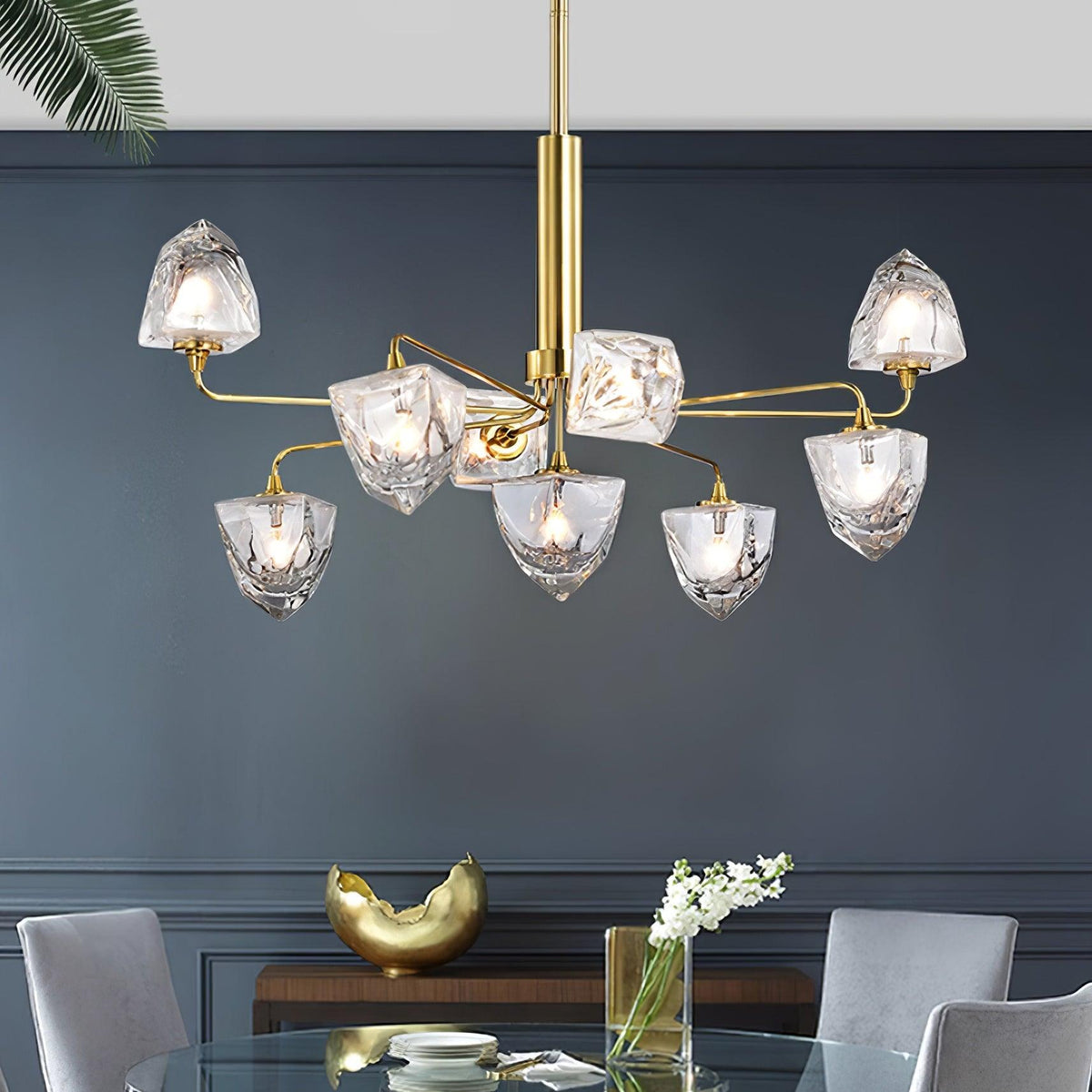 Zevin Glass Chandelier — product view 12