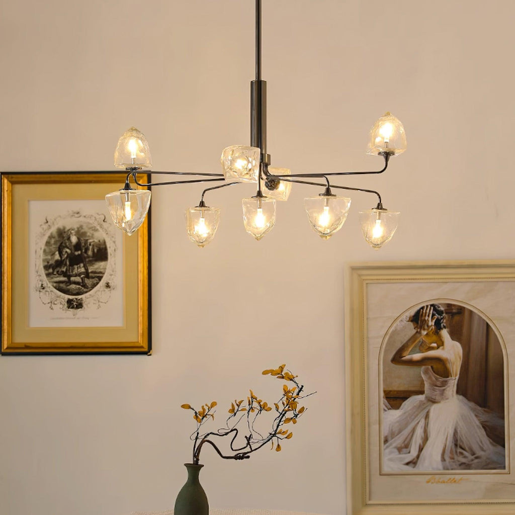 Zevin Glass Chandelier — product view 14