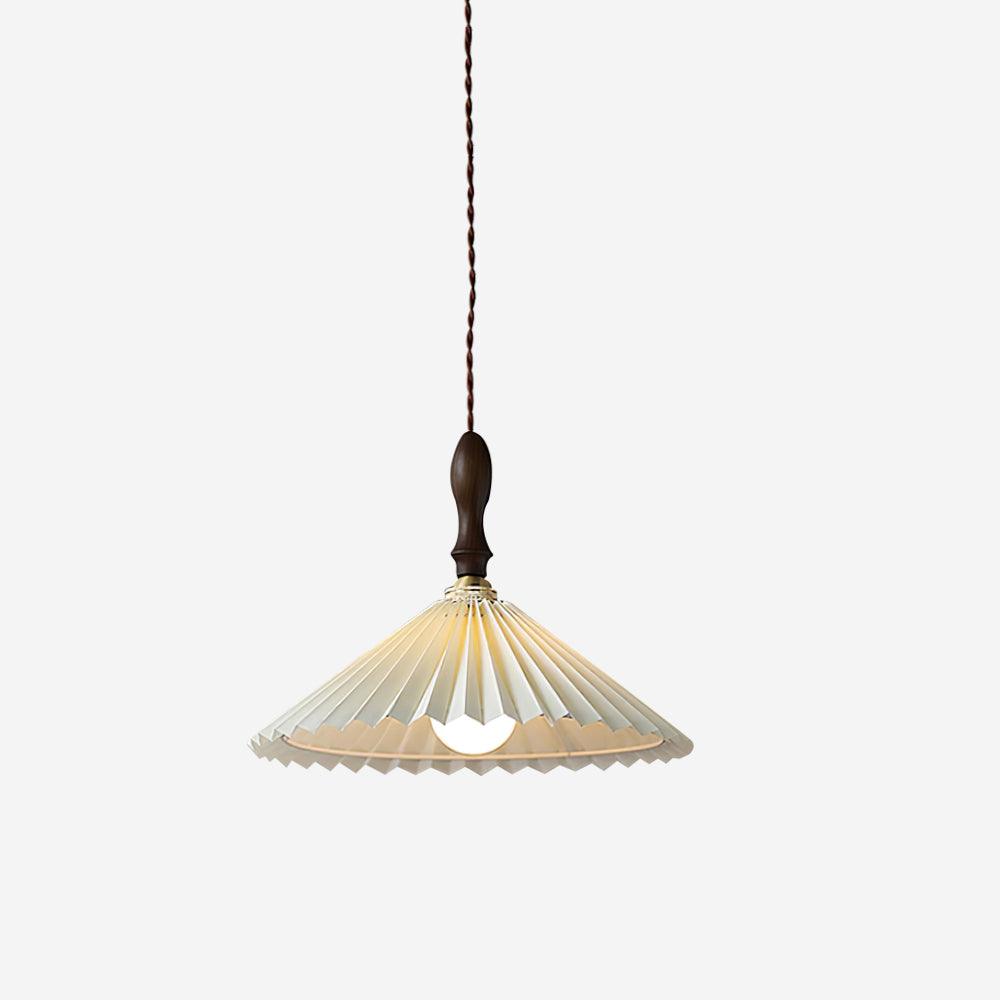 Prairie Pleated Pendant Lamp — product view 1