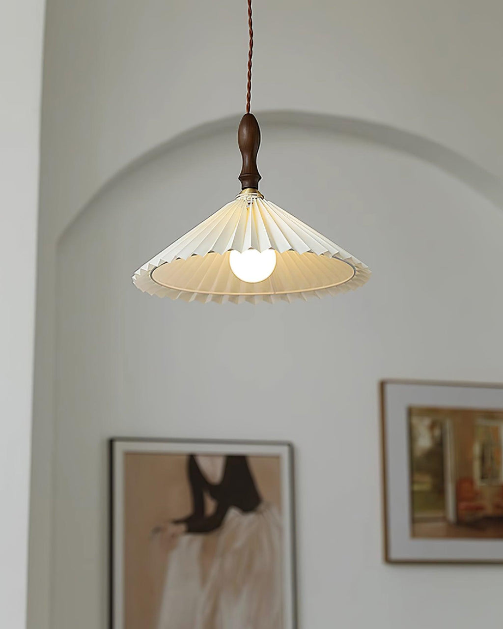 Prairie Pleated Pendant Lamp — product view 13