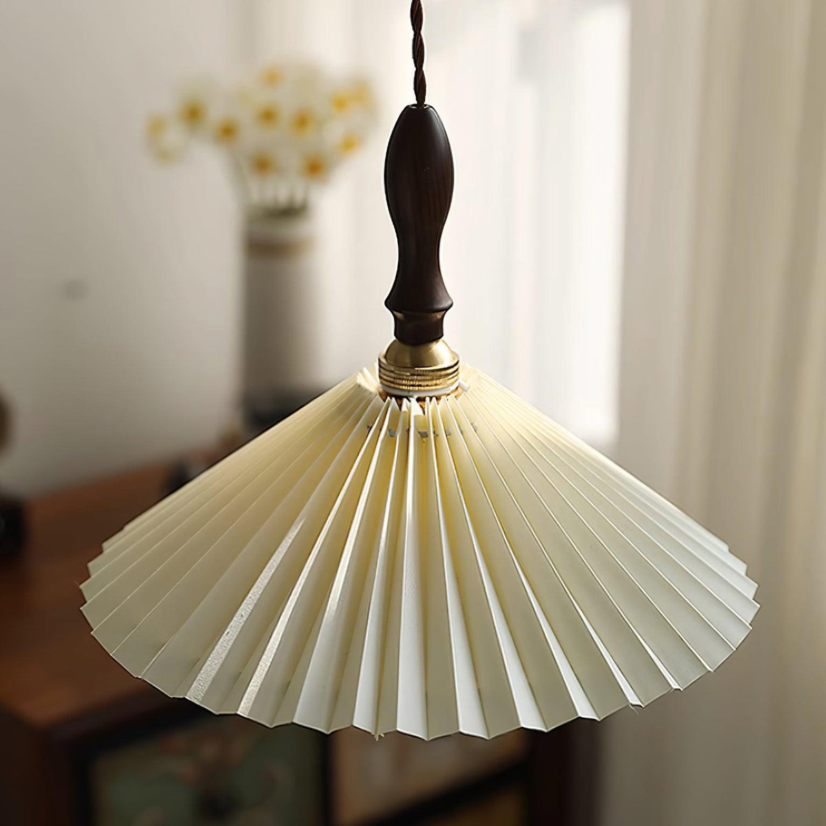 Prairie Pleated Pendant Lamp — product view 18
