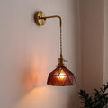 Retro Pastoral Glass Wall Lamp — product view 9