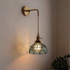 Retro Pastoral Glass Wall Lamp — product view 10