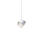 Gold Silver Geometric Glass Chandelier — product view 43