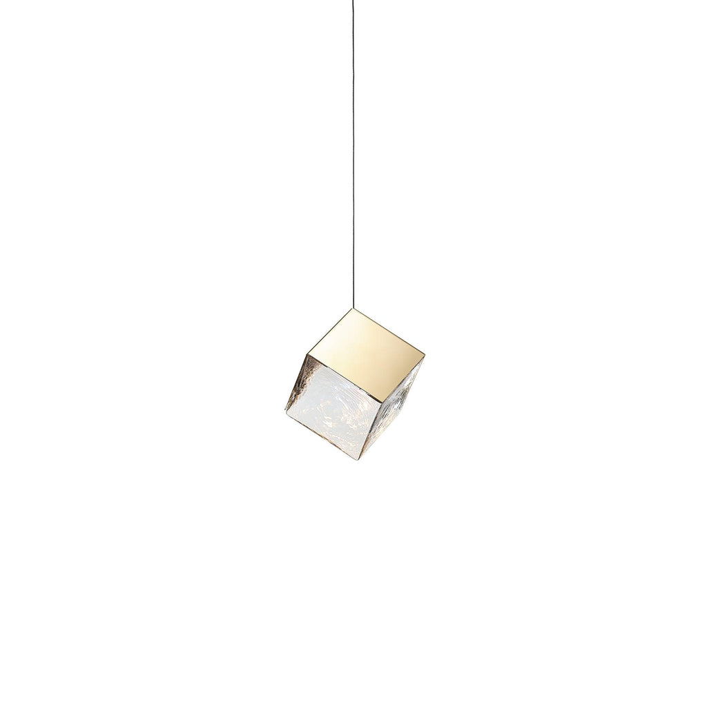 Gold Silver Geometric Glass Chandelier — product view 44