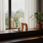N Shape Glass Table Lamp — product view 6