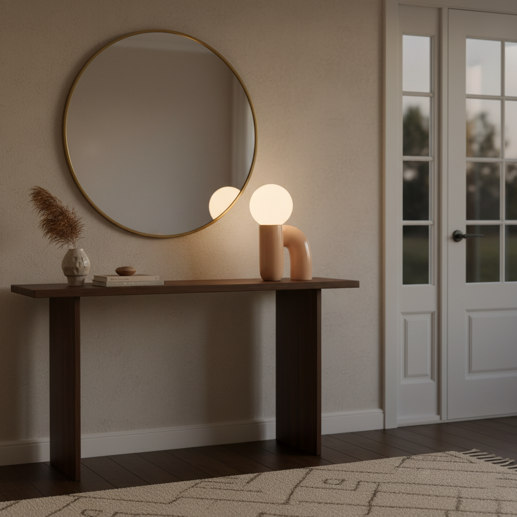 N Shape Glass Table Lamp — product view 8