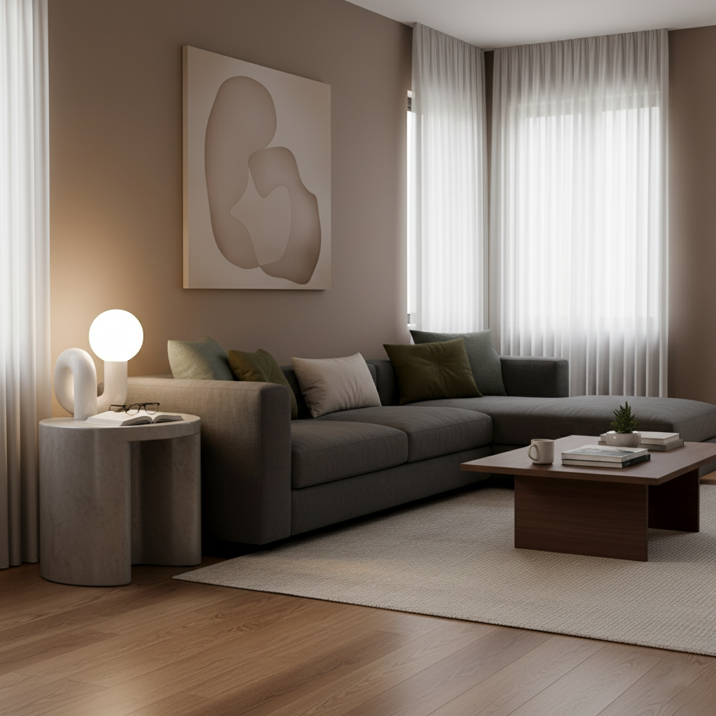 N Shape Glass Table Lamp — product view 12